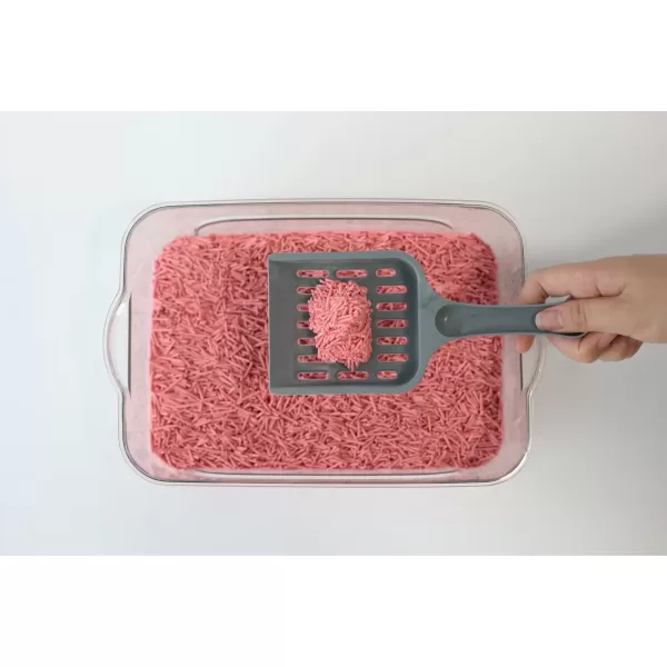 Asternut pentru pisici cu aroma de piersica, Bubu