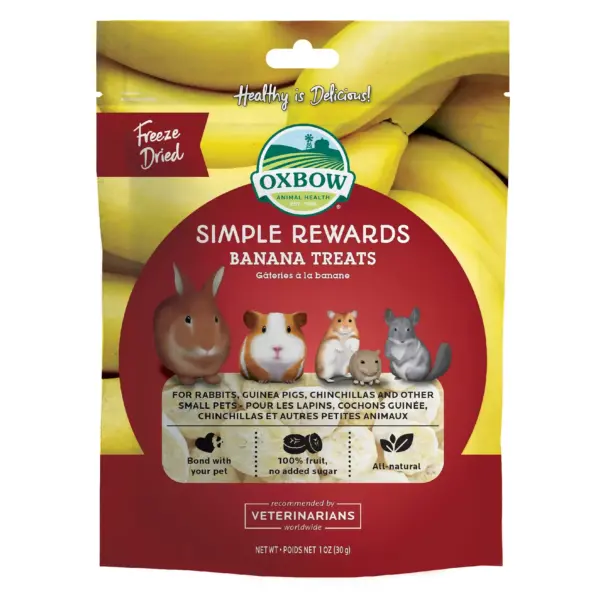 Recompense pentru rozatoare cu banane