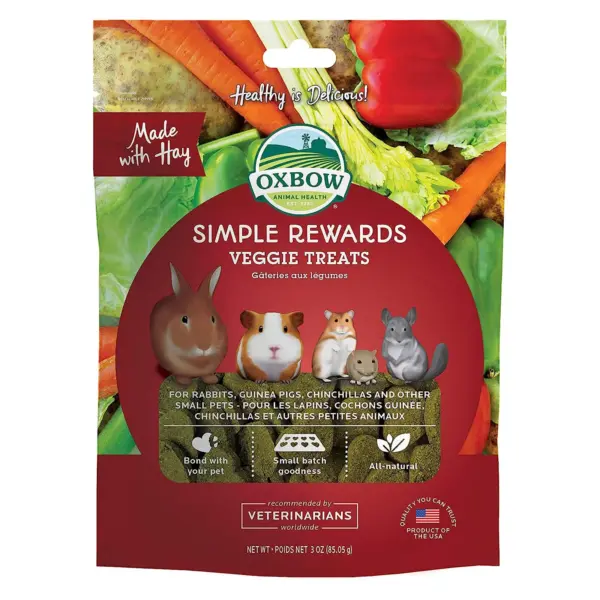 Recompense pentru rozatoare cu legume si verdeturi