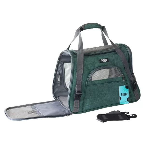 geanta transport animale verde