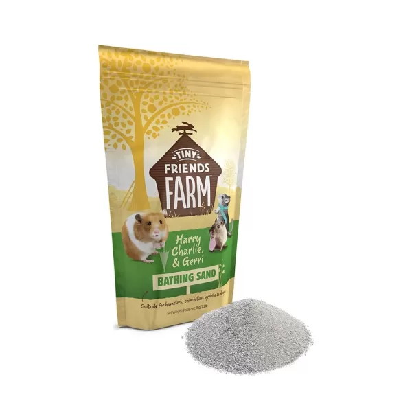 Baie de Nisip pentru Chinchilla Tiny Frieds Farm