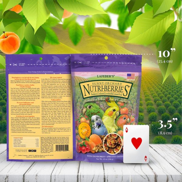 Hrana naturala pasari exotice si de companie Lafeber Sunny Orchard