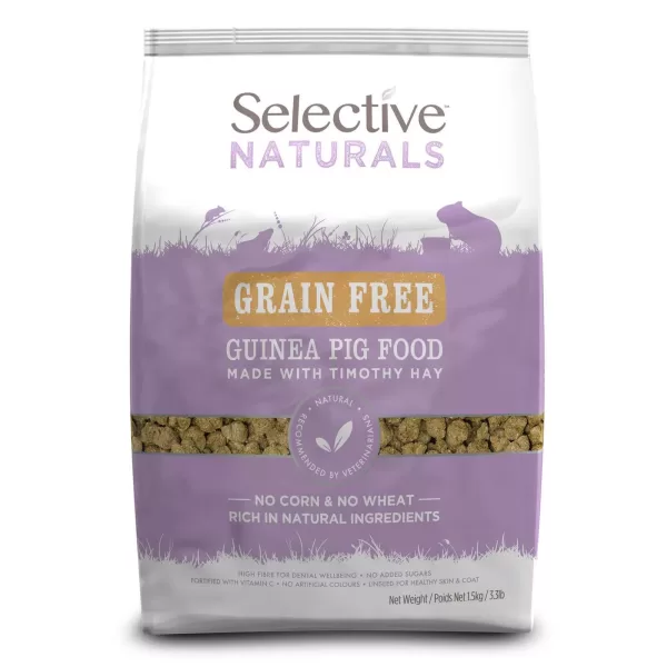 Hrana fara cereale pentru porcusori de guineea