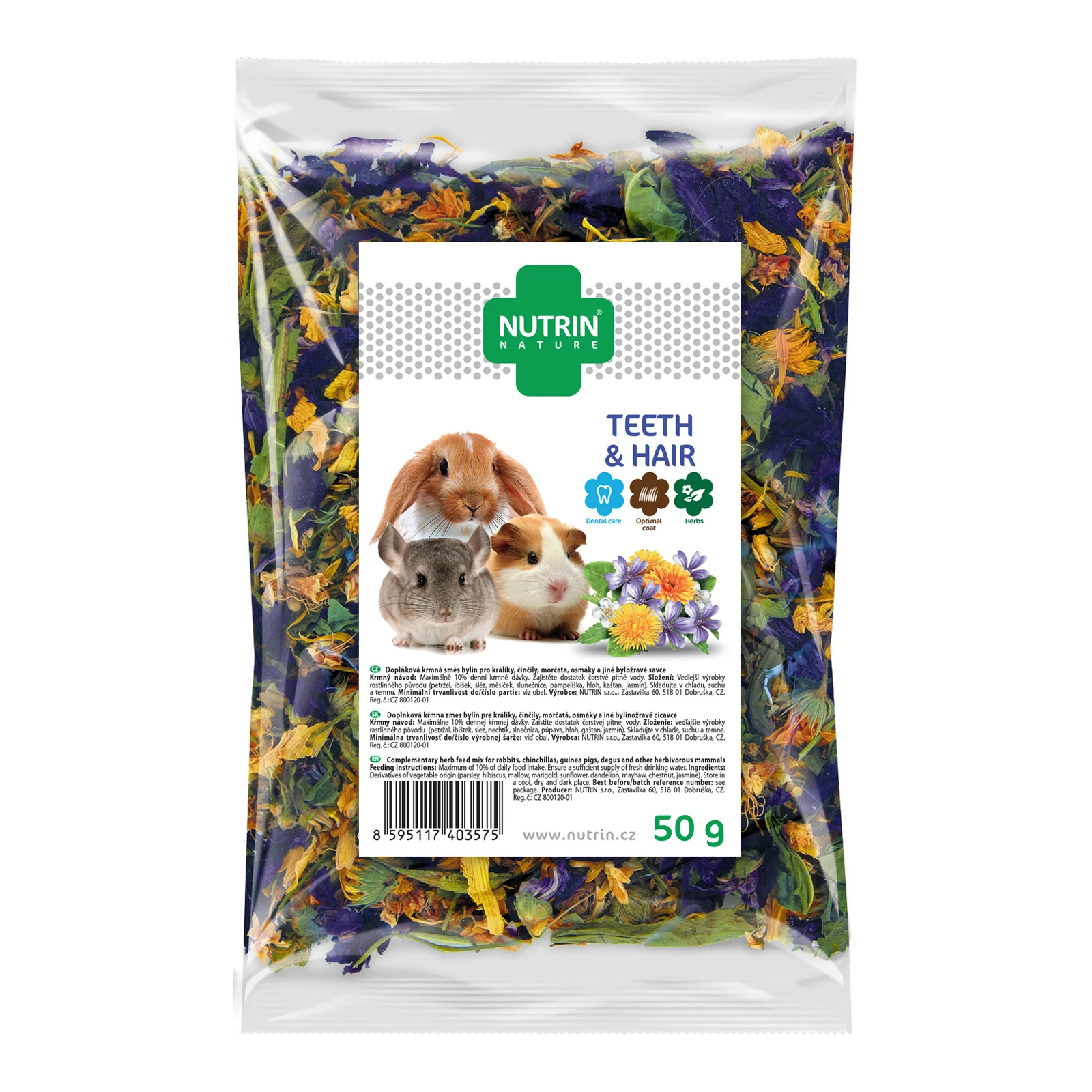 Gyógynövények petrezselyemmel és pitypanggal, NUTRIN Ierburi aromatice cu patrunjel si papadie