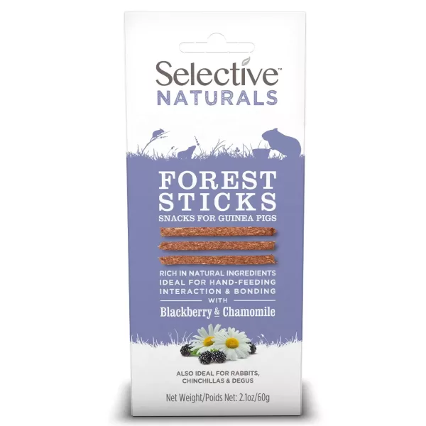 Természetes szeder és kamilla pálcikák, Forest Sticks, Selective Naturals, 60 g