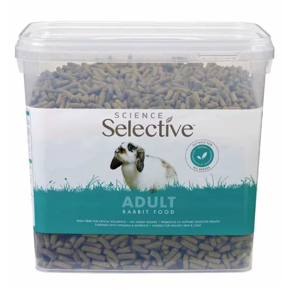 hrana la galeata bucket 3 kg Science Selective iepuri