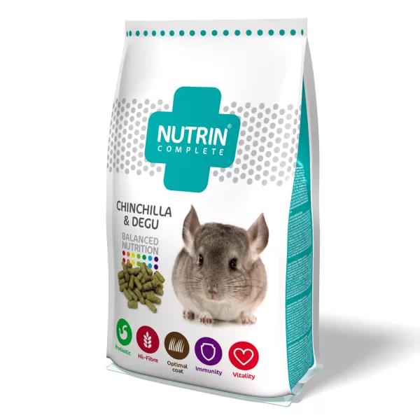 Hrana completa pentru chinchilla si veverite degu