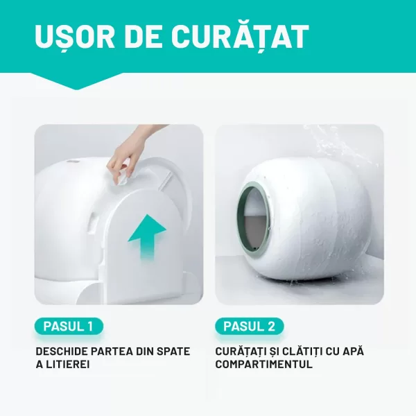 curatare litiera